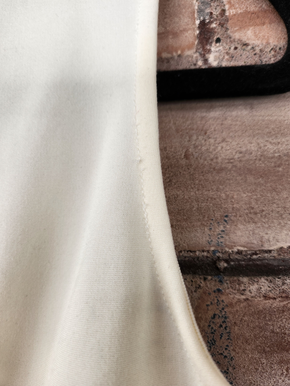 Blue Sky Black and Cream V-Neck Midi Dress - Picture 5 of 5